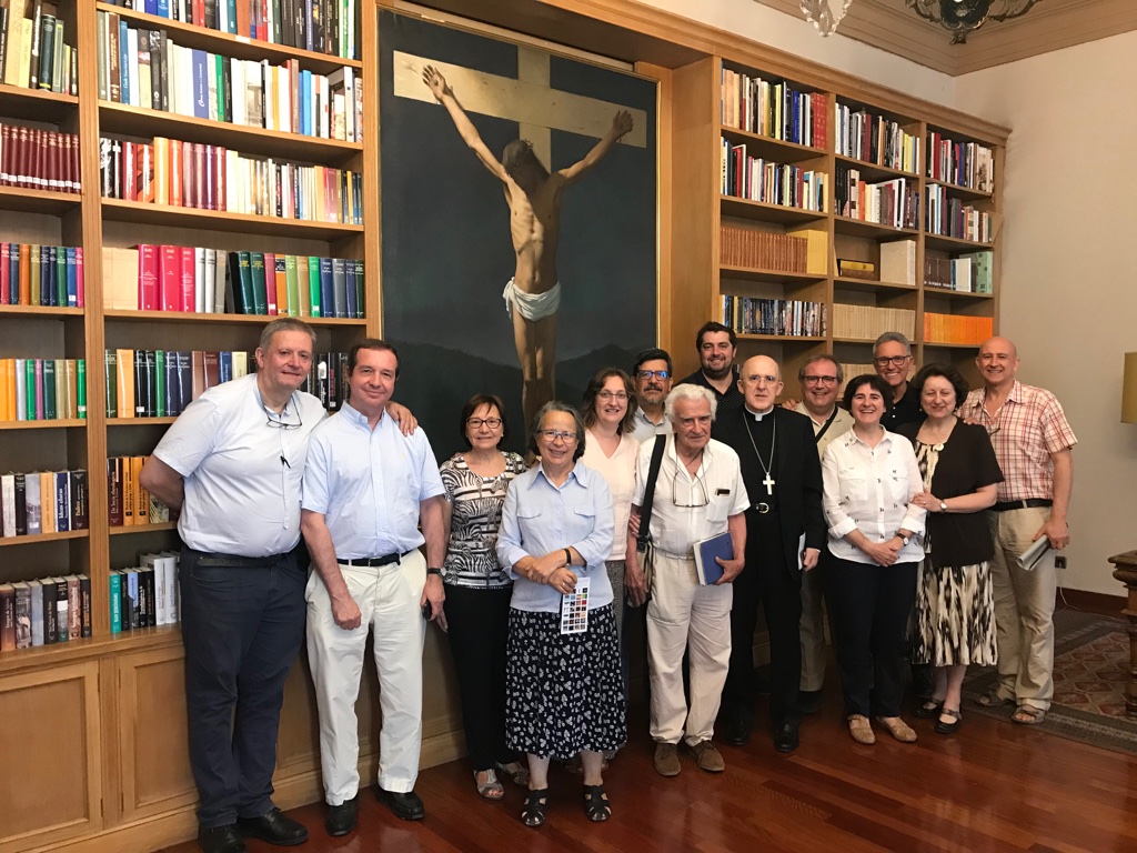 Encuentro de la Comisión con el Cardenal Osoro